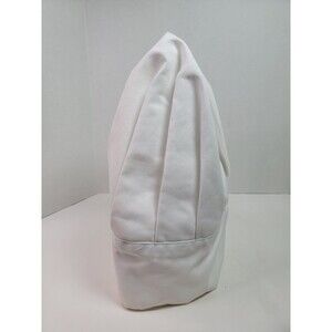 White Chef Hat Baker Cap Food Service Kitchen Uniform Adjustable